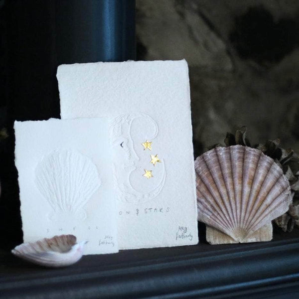 Shell Embossed Art Piece
