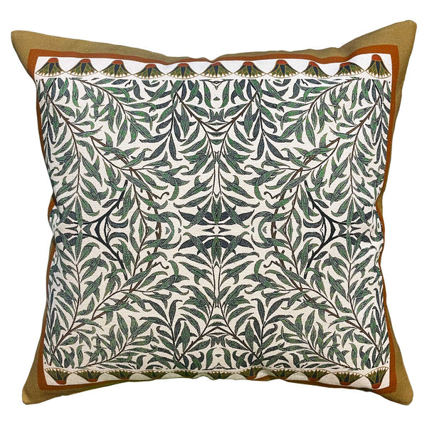 Emerald Amulet Throw Pillow