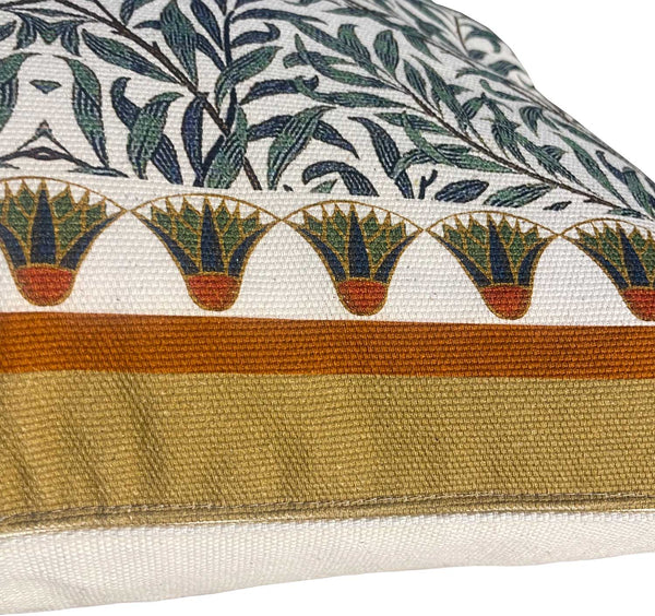 Emerald Amulet Throw Pillow