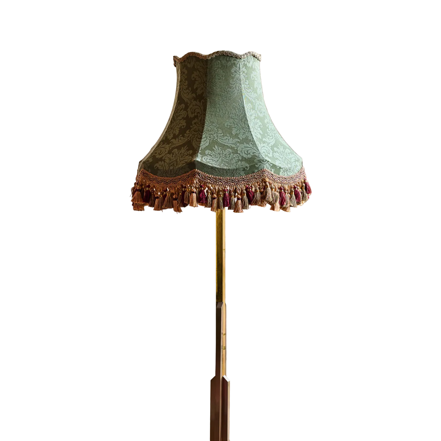 The Emerald Damask Lampshade