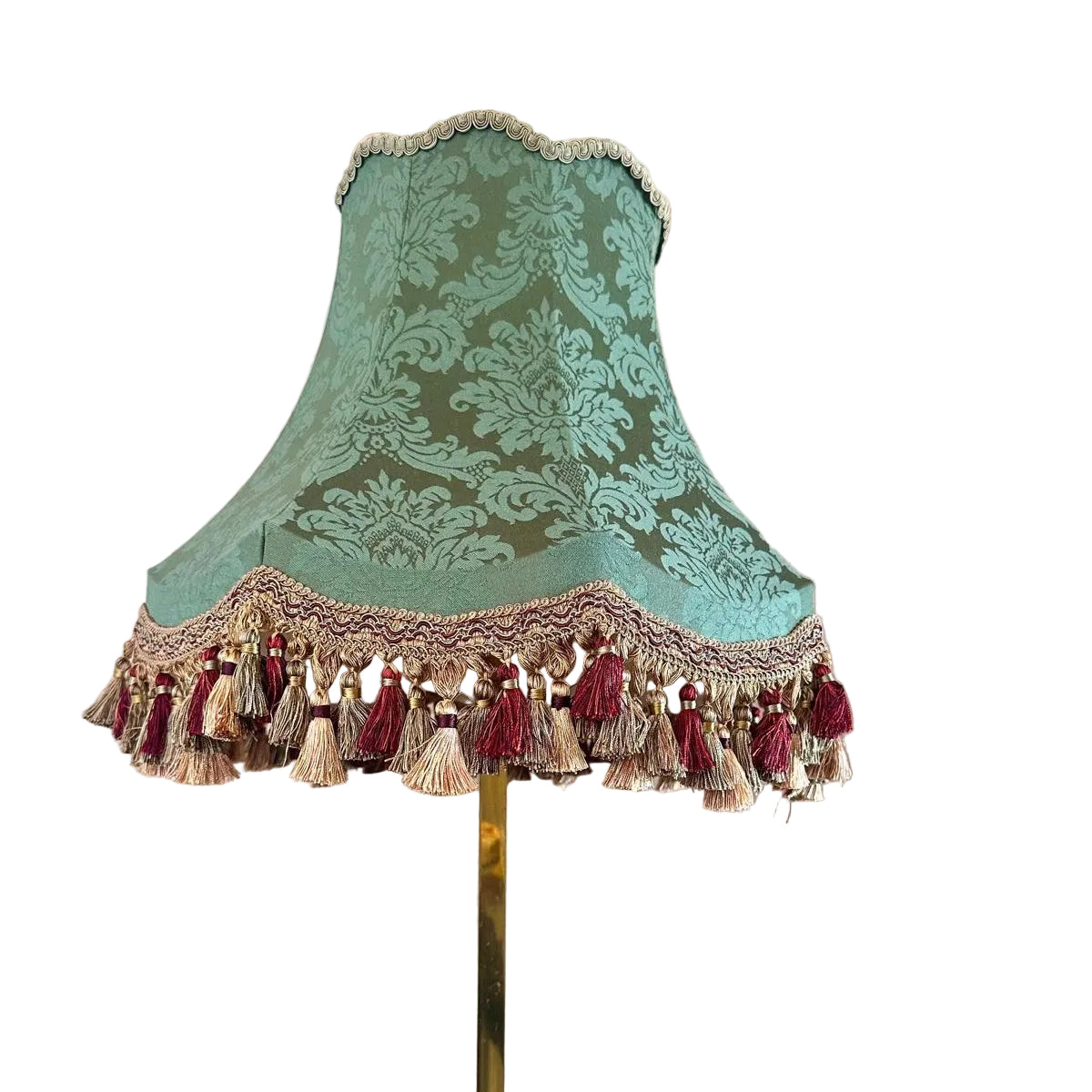 The Emerald Damask Lampshade
