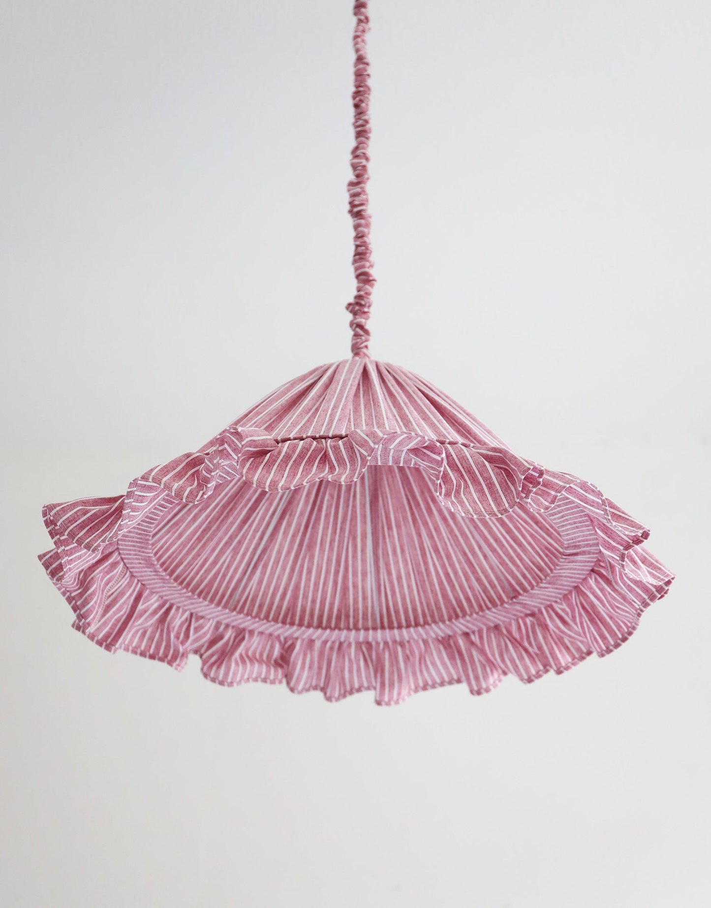 Emilia Pendant Light - Red Stripes