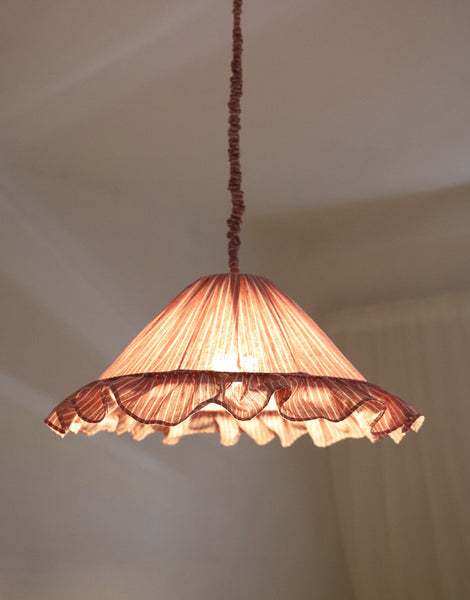 Emilia Pendant Light - Red Stripes