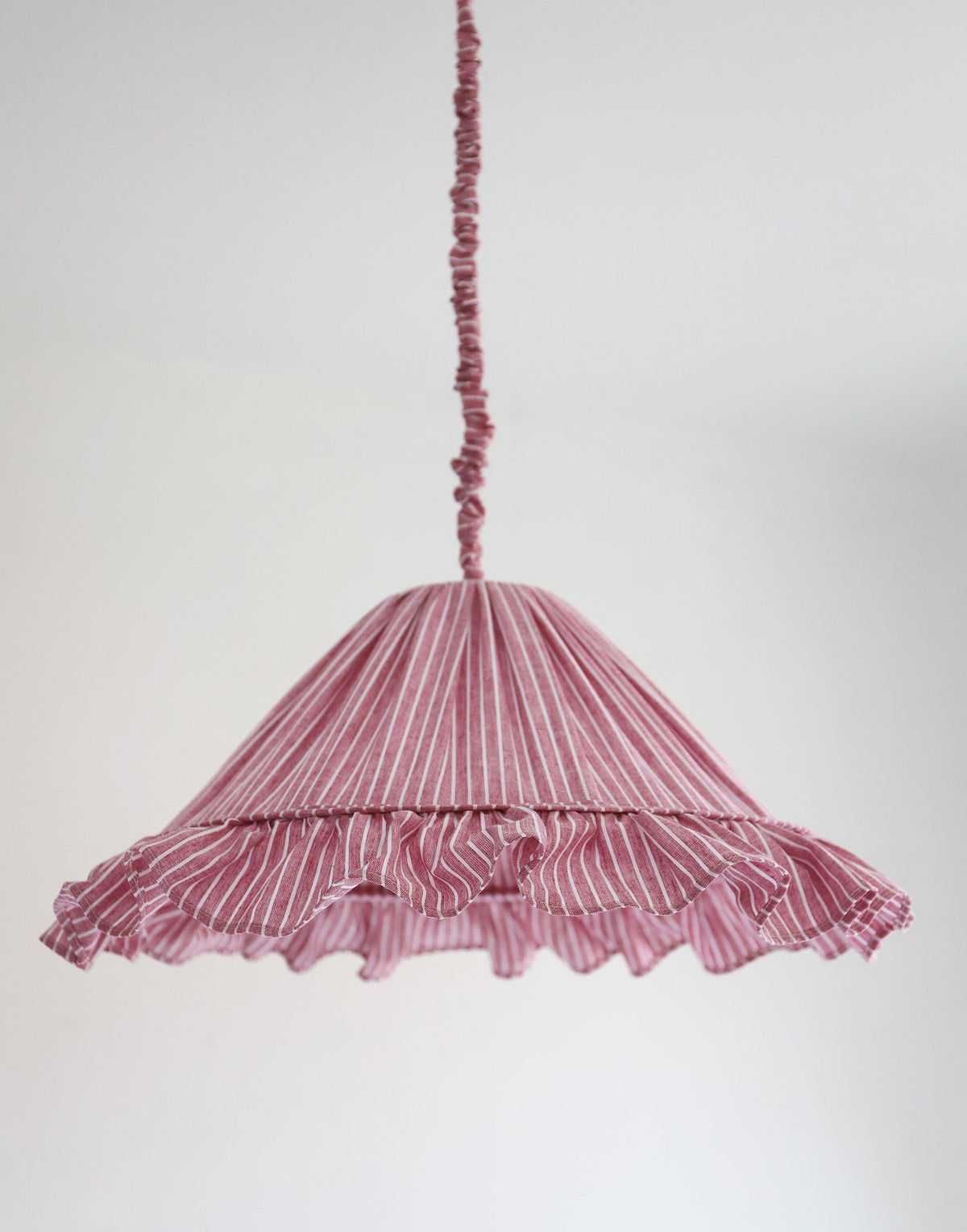 Emilia Pendant Light - Red Stripes