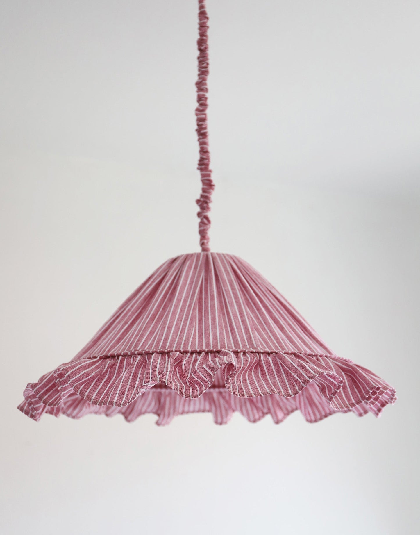 Emilia Pendant Light - Red Stripes