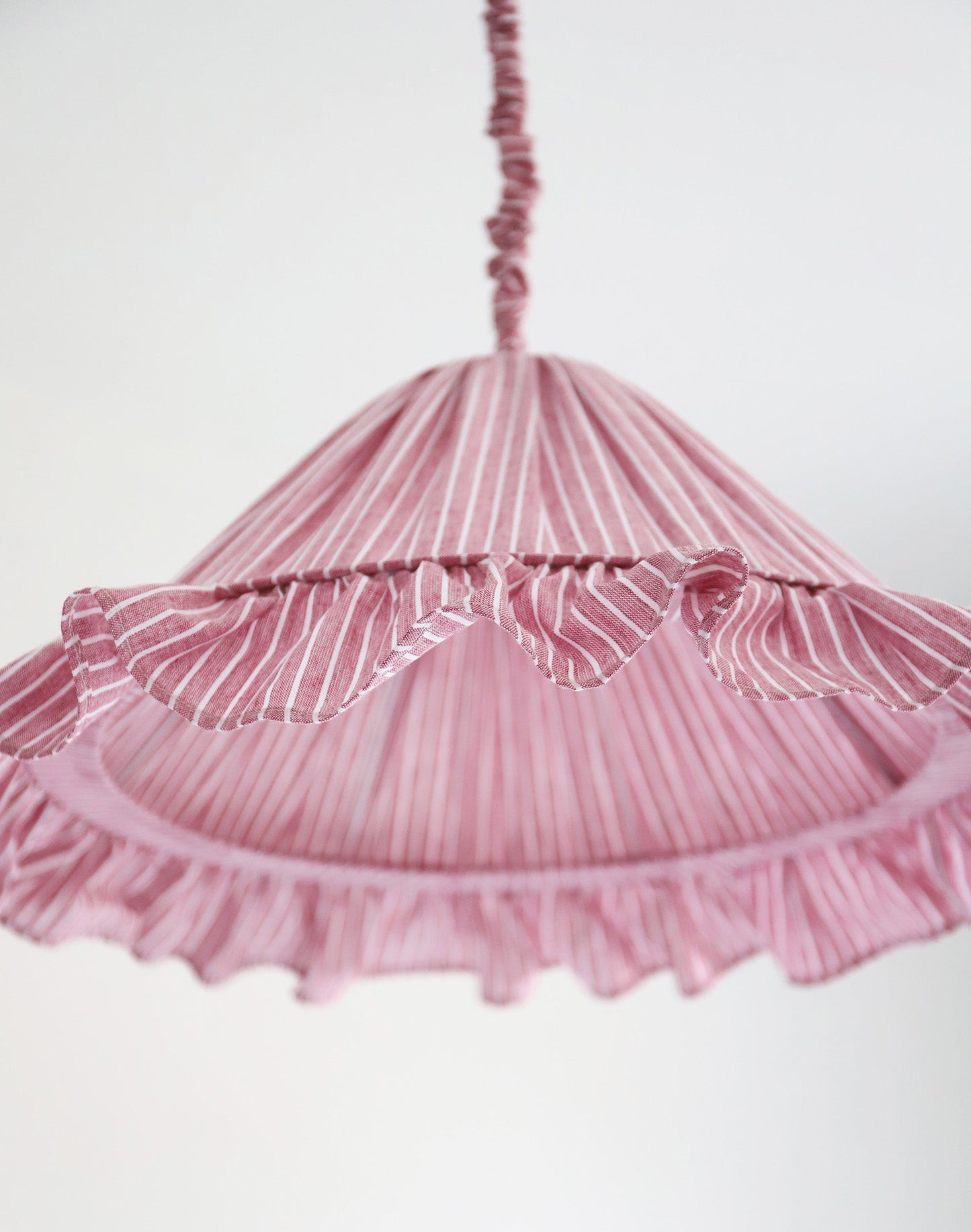 Emilia Pendant Light - Red Stripes