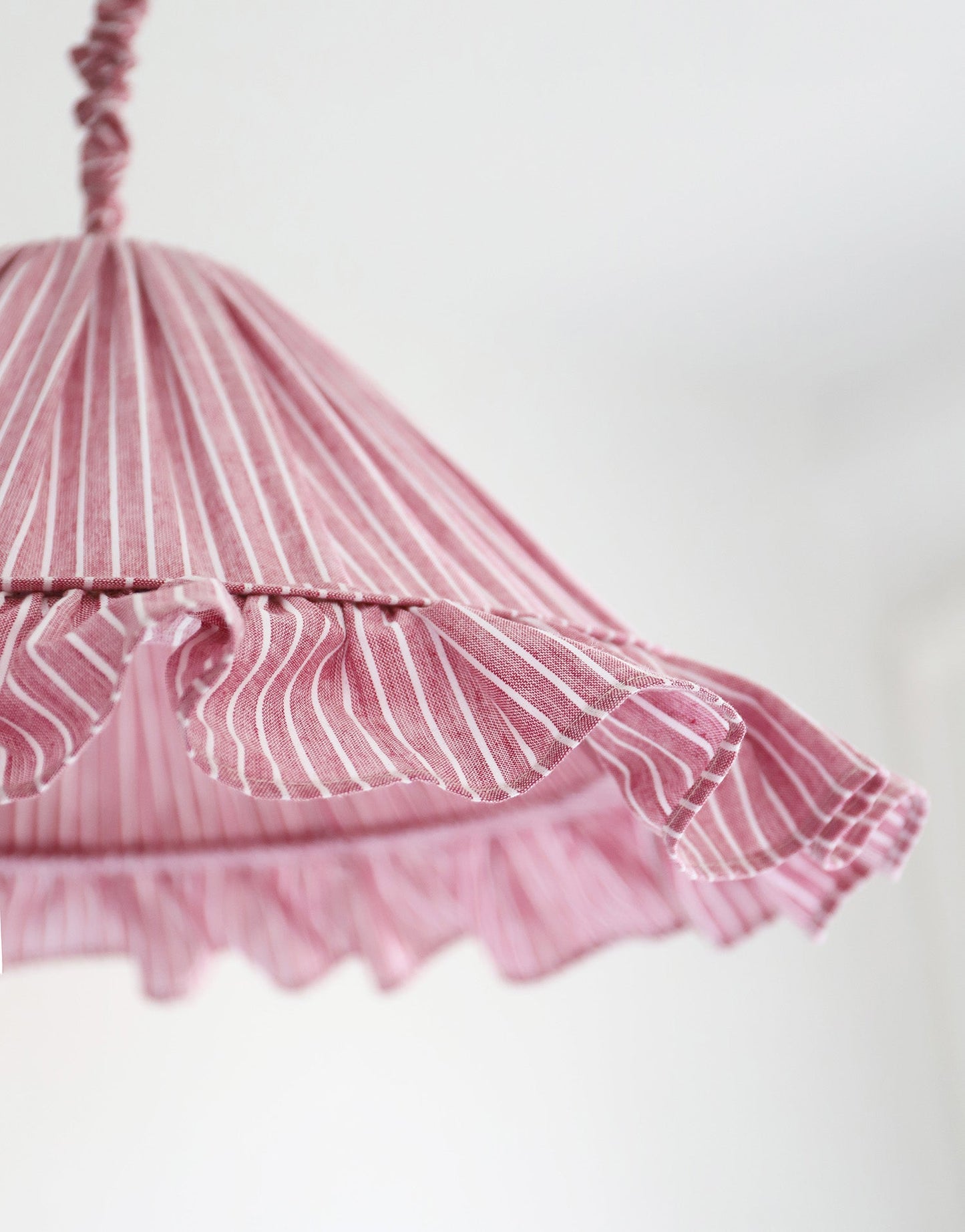 Emilia Pendant Light - Red Stripes