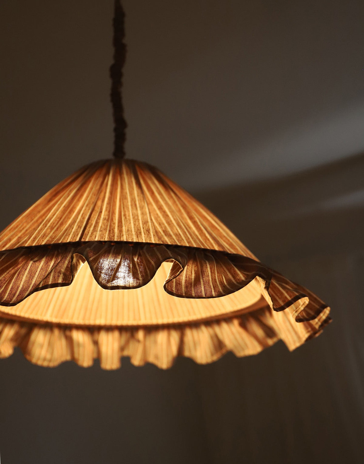 Emilia Pendant Light - Terra Stripes