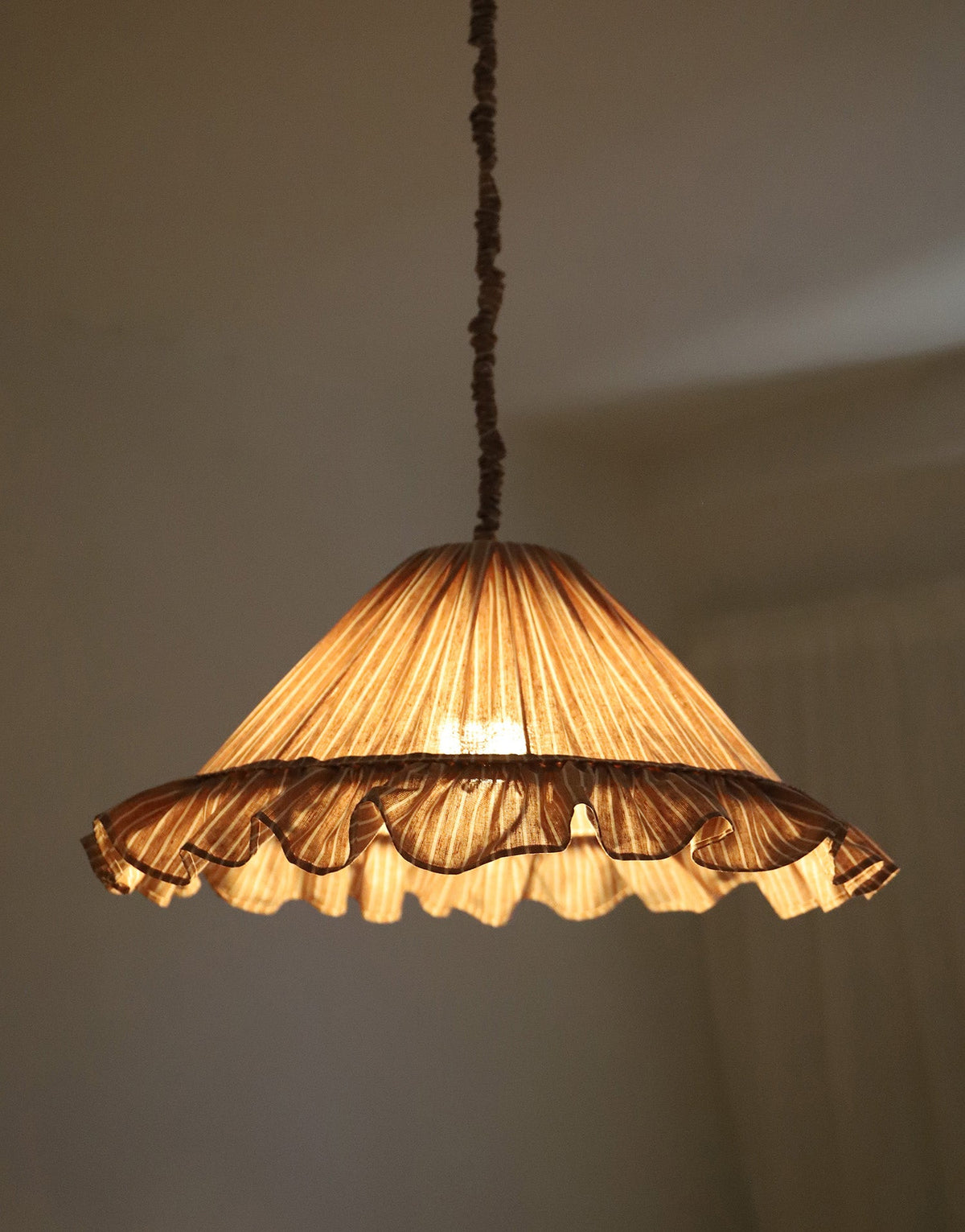 Emilia Pendant Light - Terra Stripes