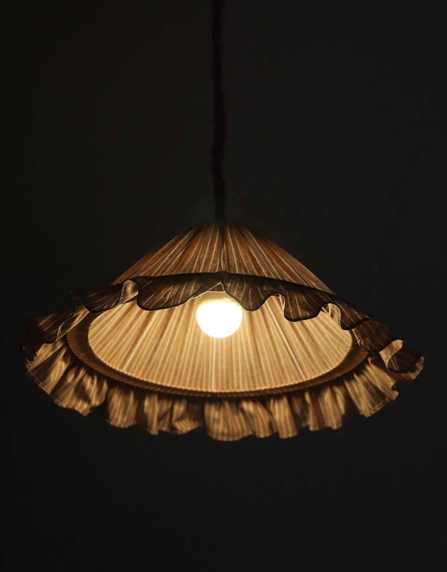 Emilia Pendant Light - Terra Stripes