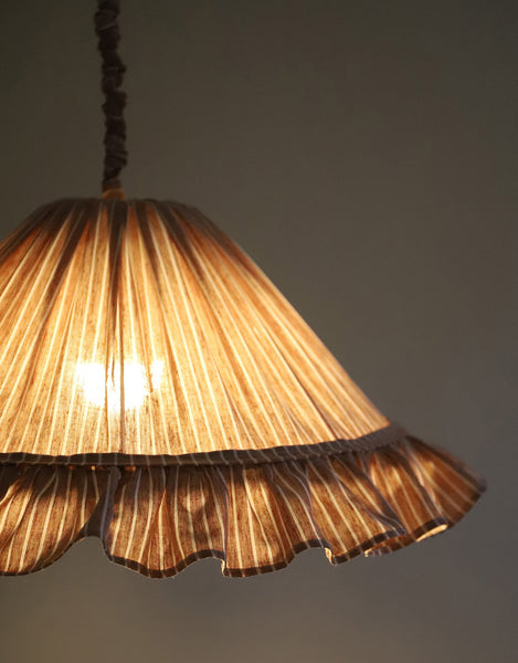 Emilia Pendant Light - Terra Stripes