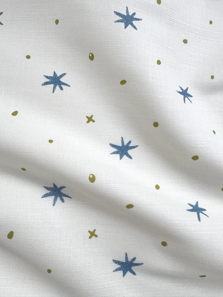 Ensueño Linen Cotton Fabric Sky