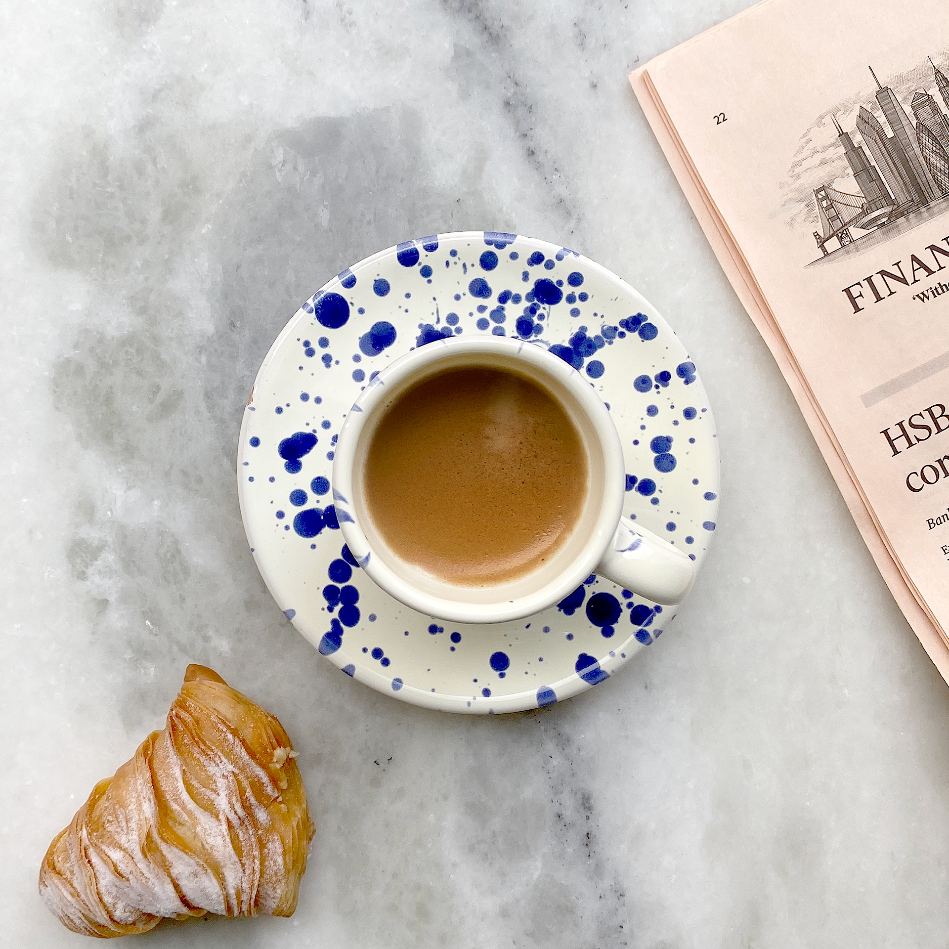 Espresso Cup Blueberry