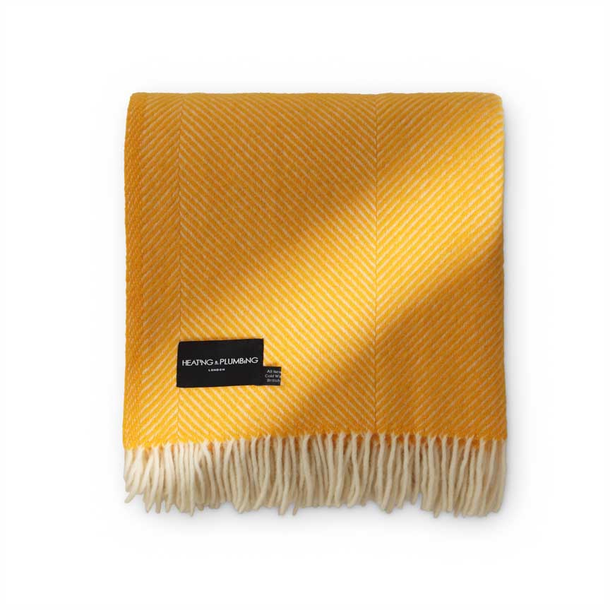 Evening Tales - Pure New Wool Blanket - Somerset Dusk