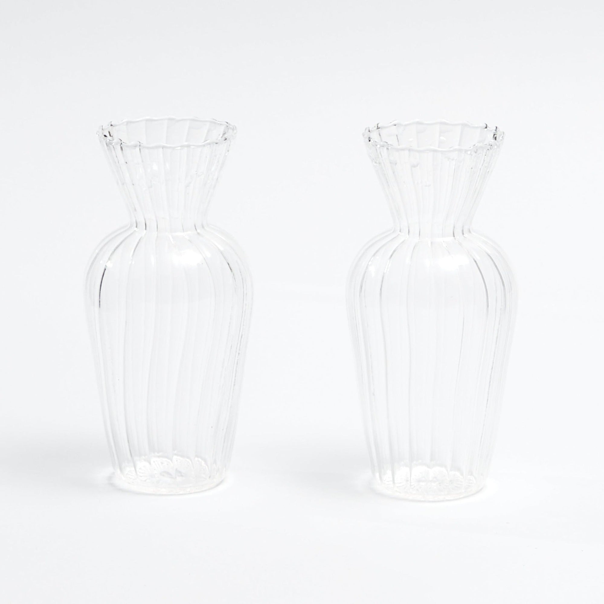 Cora Glass Bud Vase (set of Two)