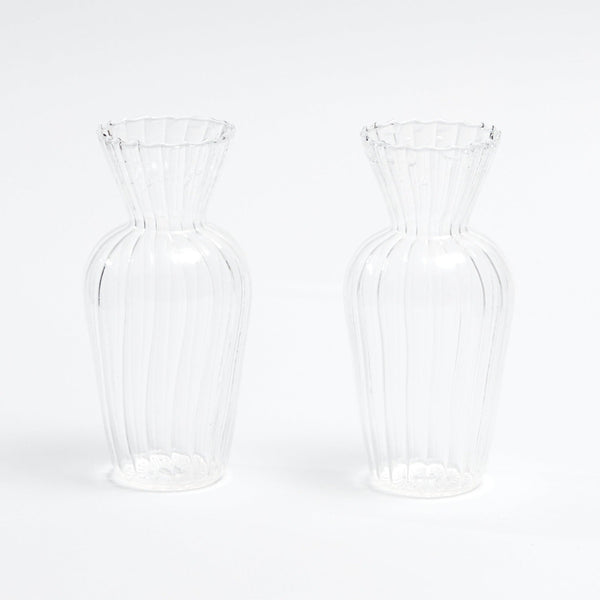 Cora Glass Bud Vase (set of Two)