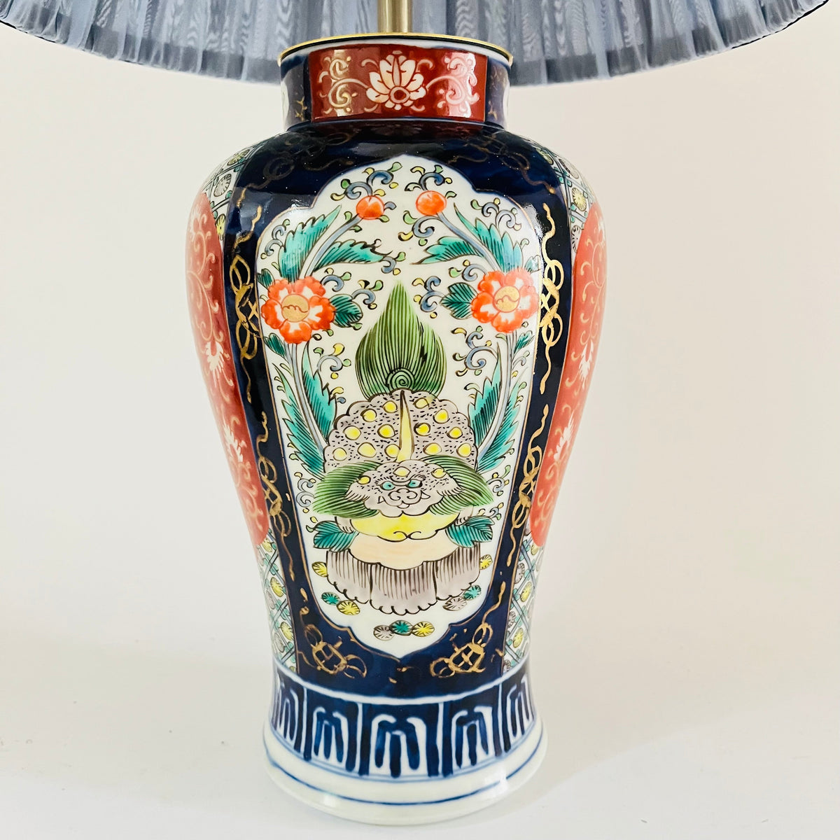 Antique Imari Table Lamp