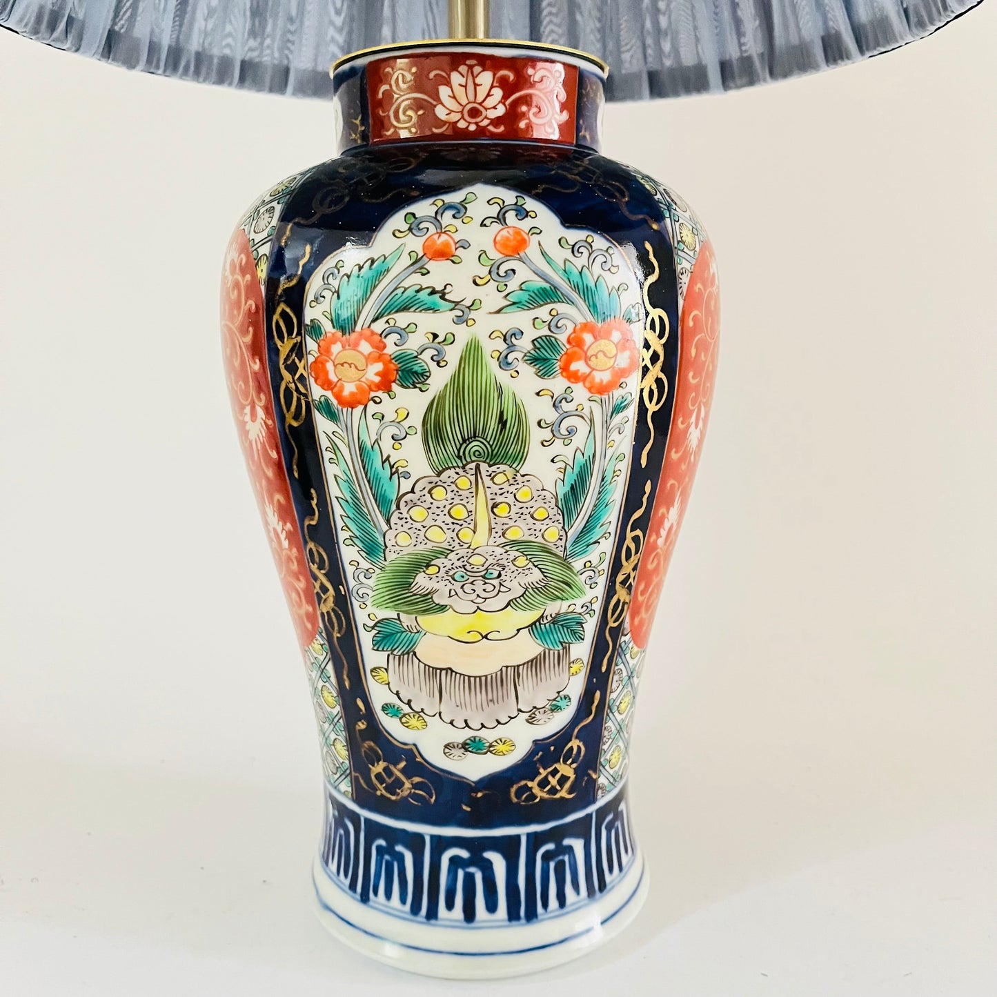 Antique Imari Table Lamp