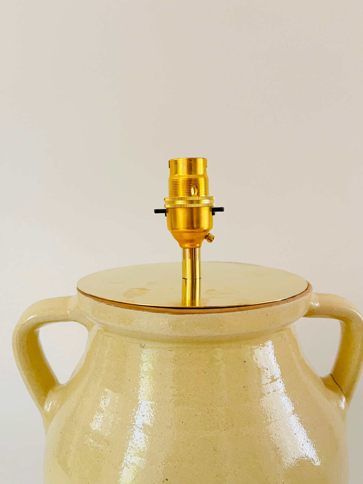 Studio Pottery Lamp