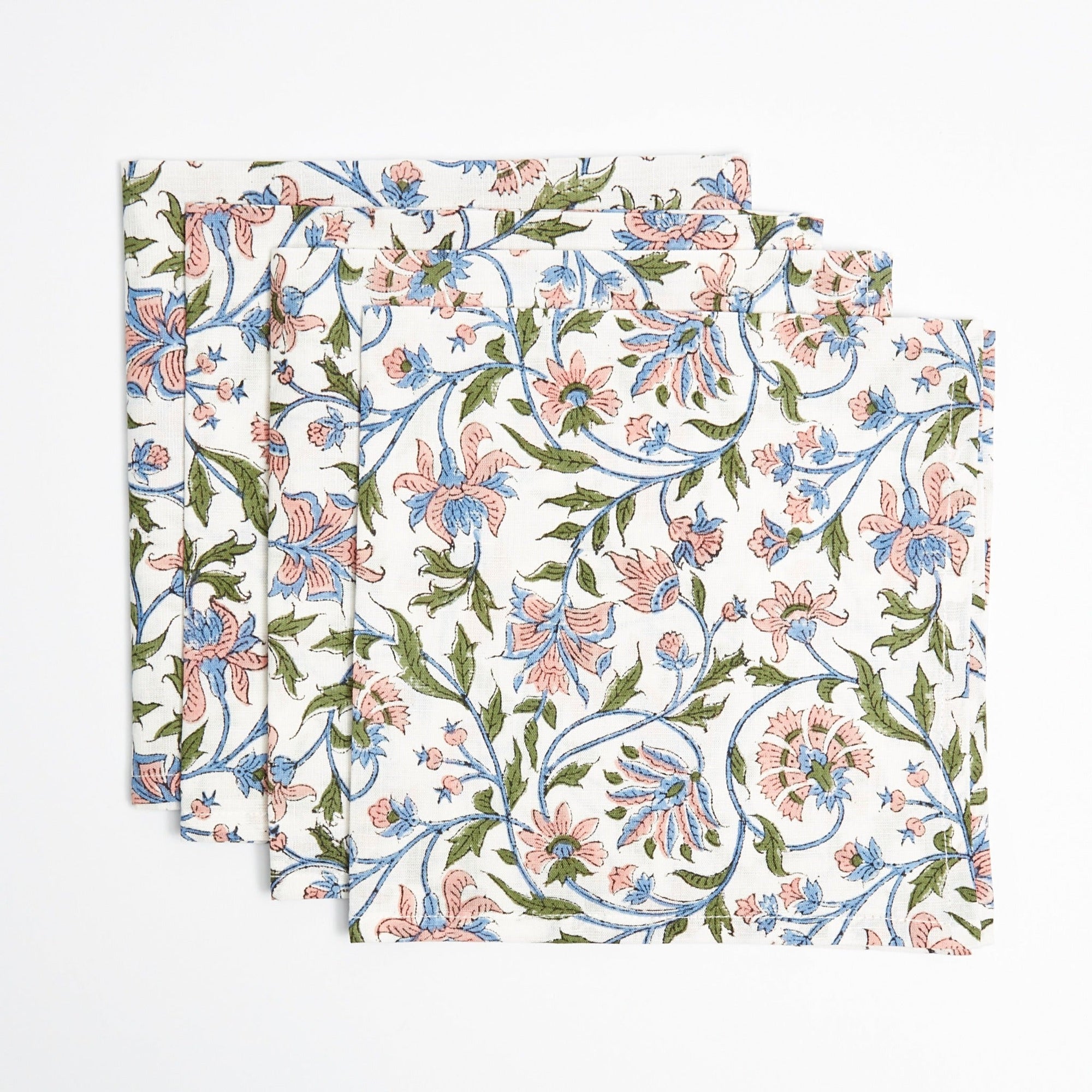 Fantasia Block Print Napkins (set of 4)