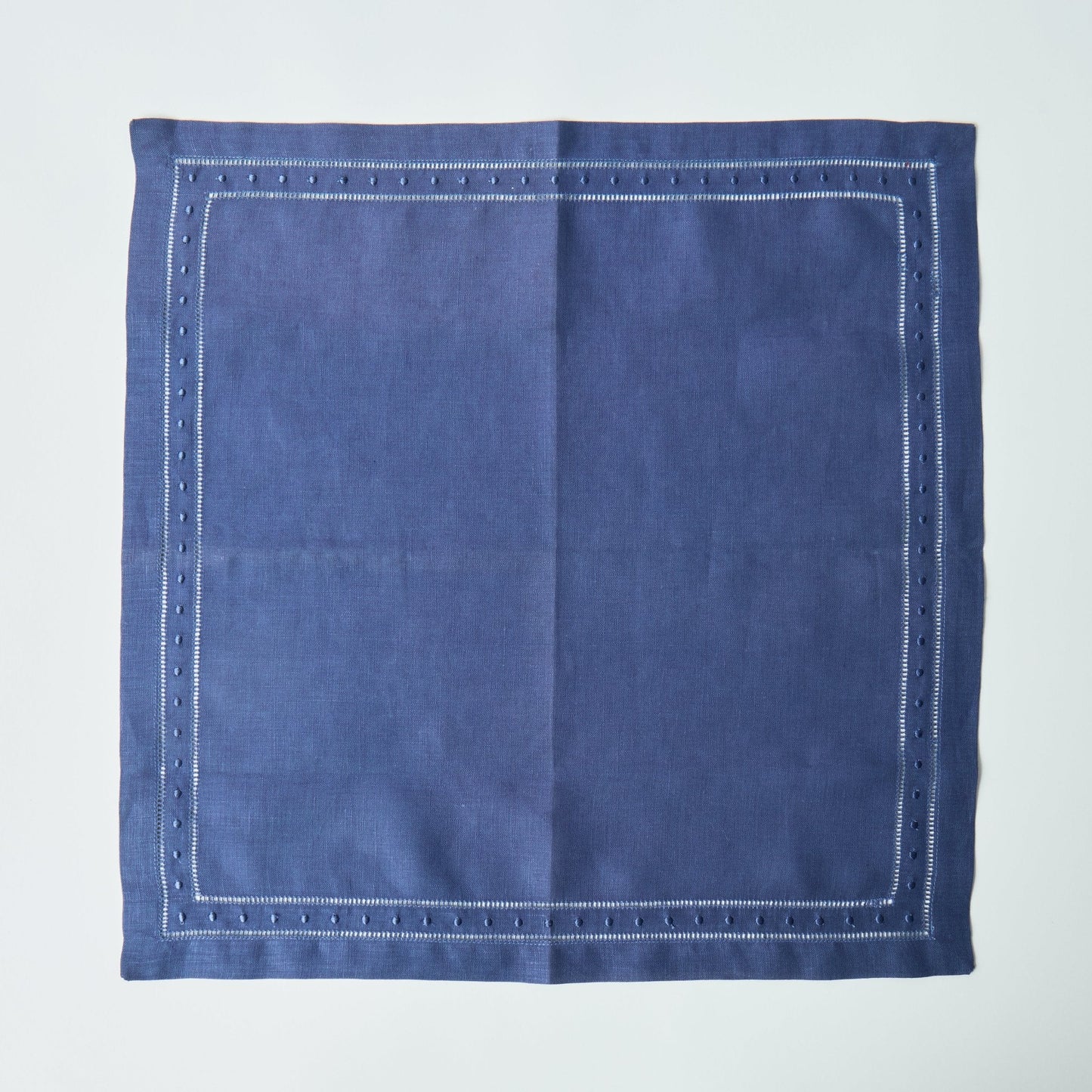 Dark Blue Bobbin Napkins (set of 4)