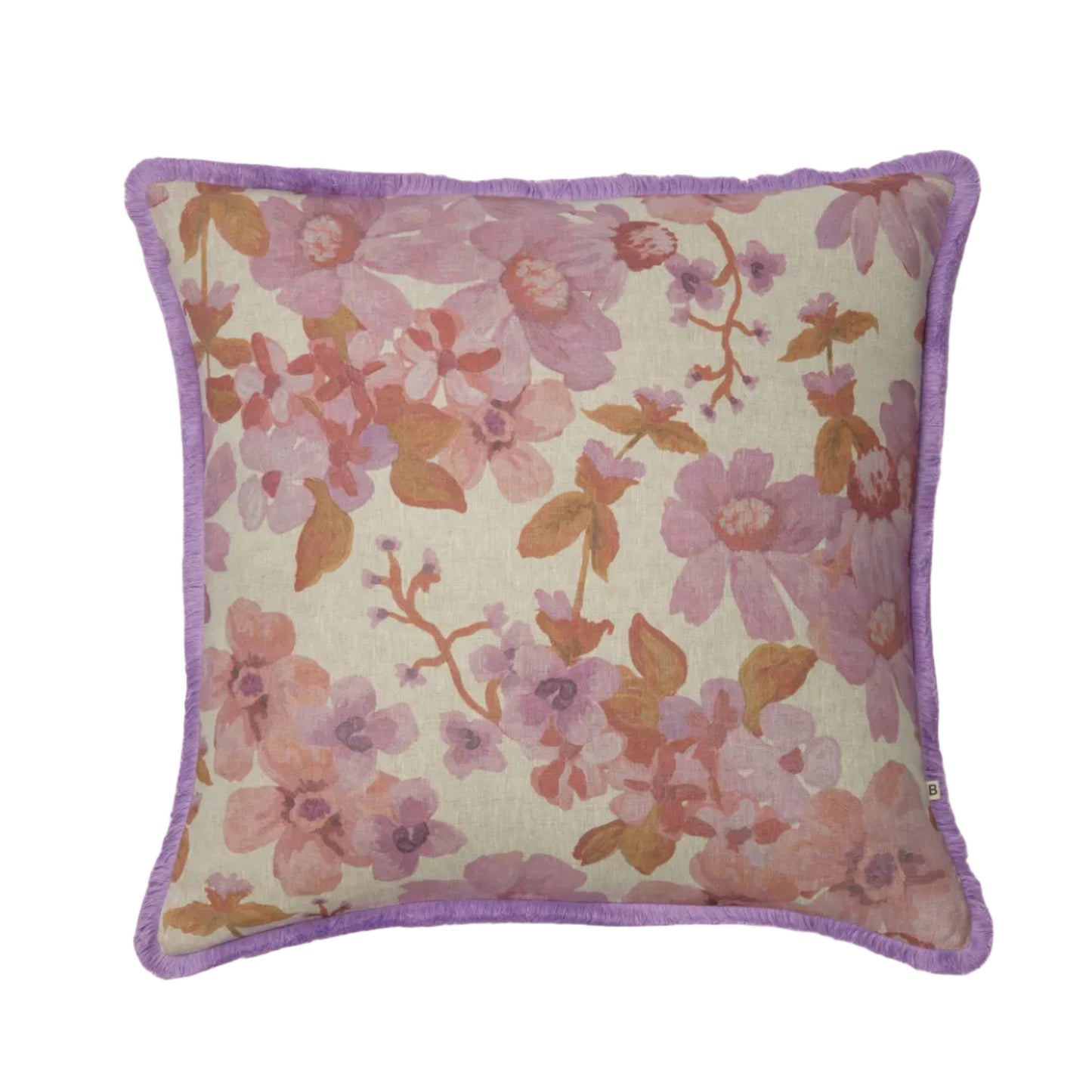 Prairie Lilac Linen Cushion