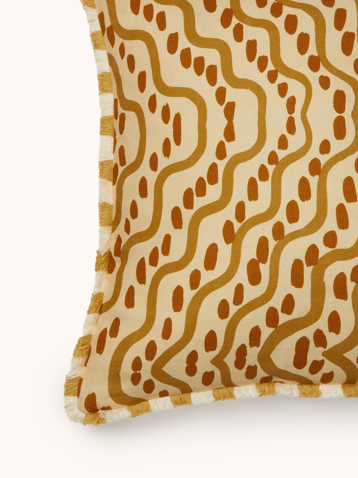 Rushes Wheat Linen Cushion