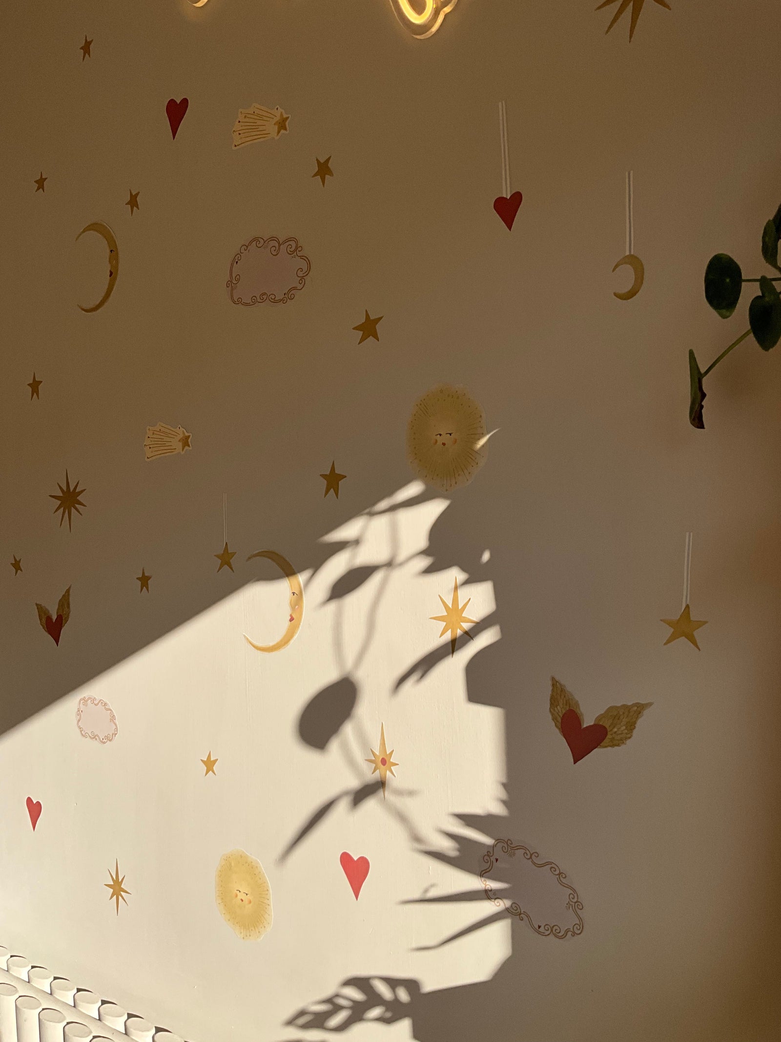 "Celestial Dream" - Fabric Wall Stickers