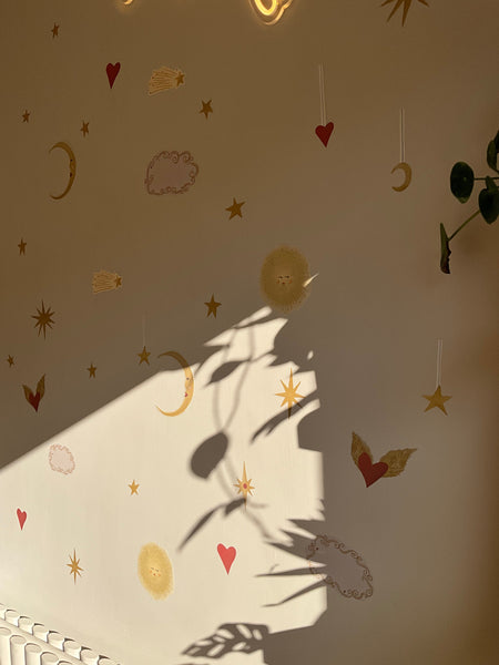 "Celestial Dream" - Fabric Wall Stickers