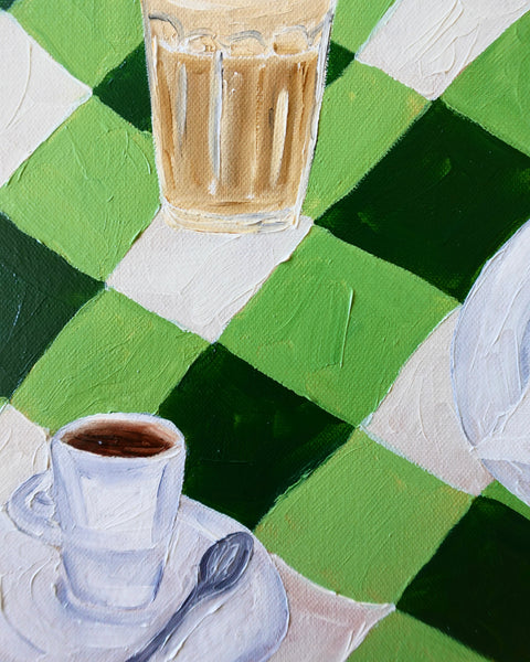 Shall We Share the Toast? Painting