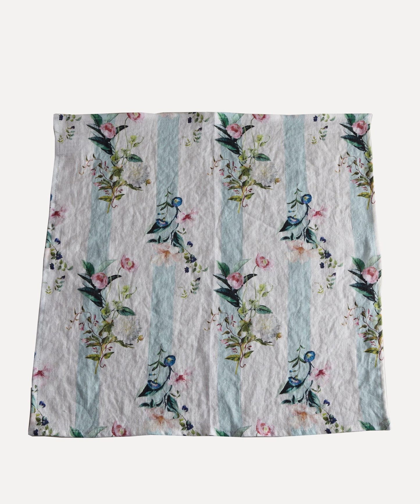 Flora Stripe Linen Napkin