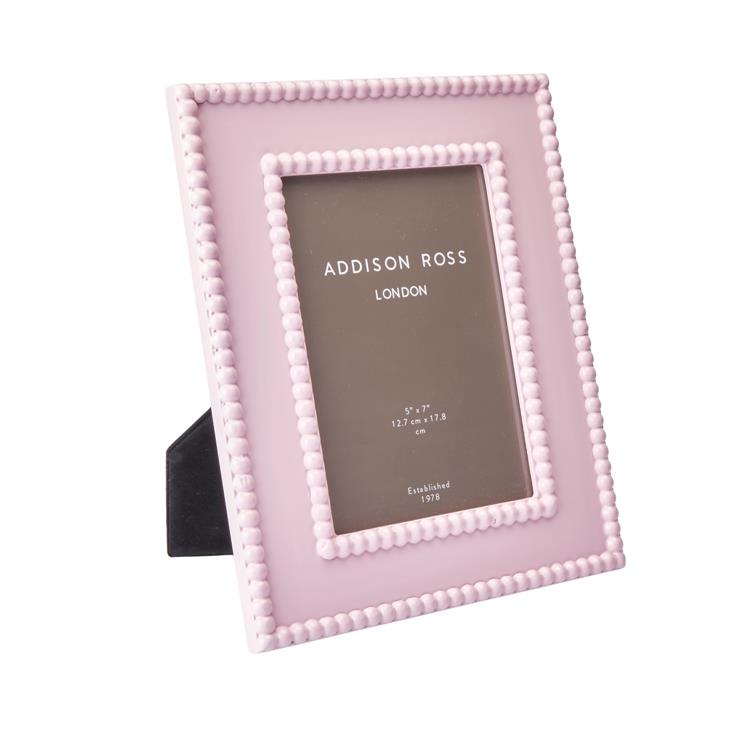 Pink Bobbin Lacquer Photo Frame-