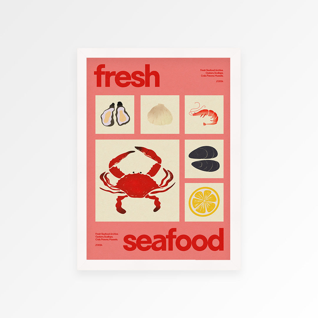 Fresh Seafood Print