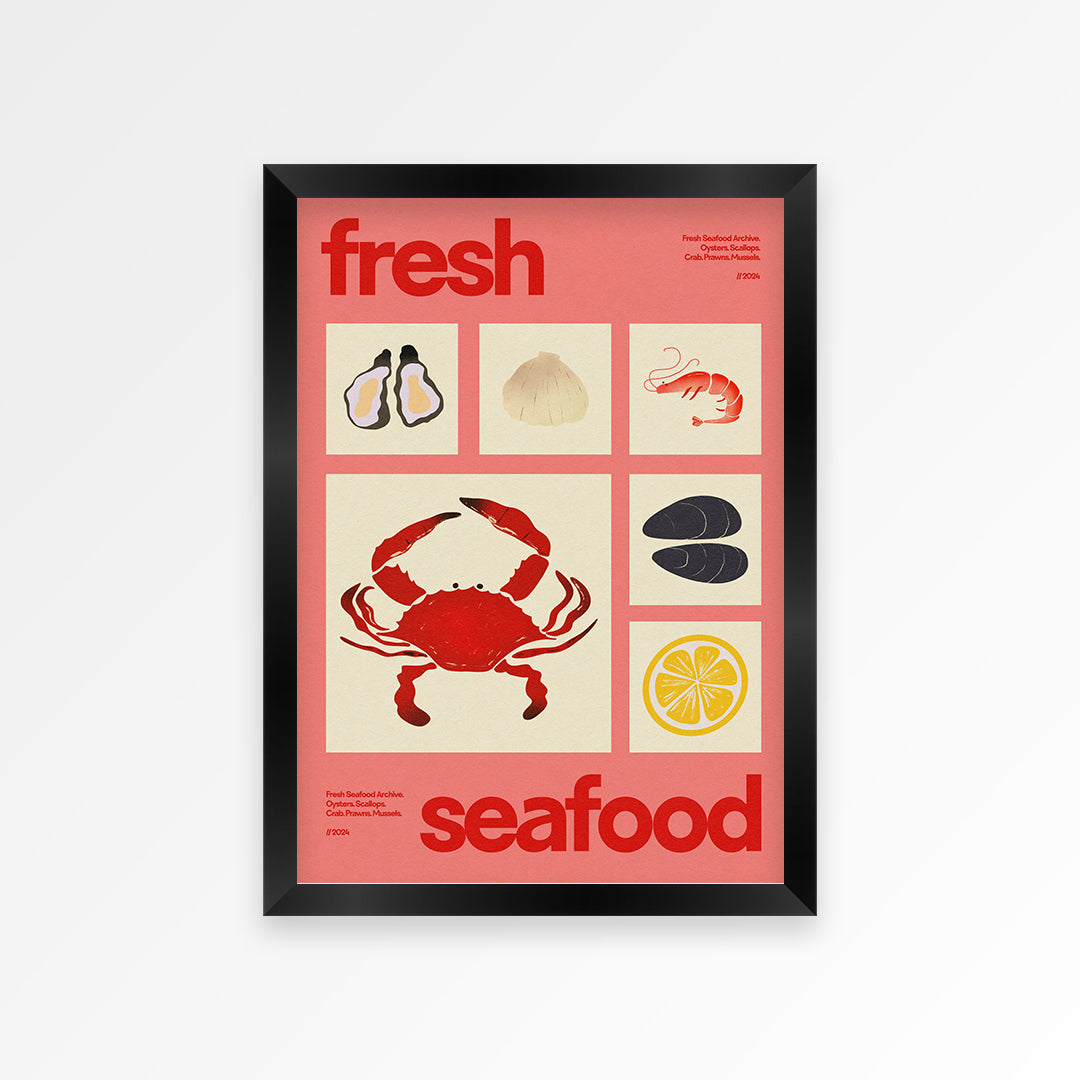 Fresh Seafood Print