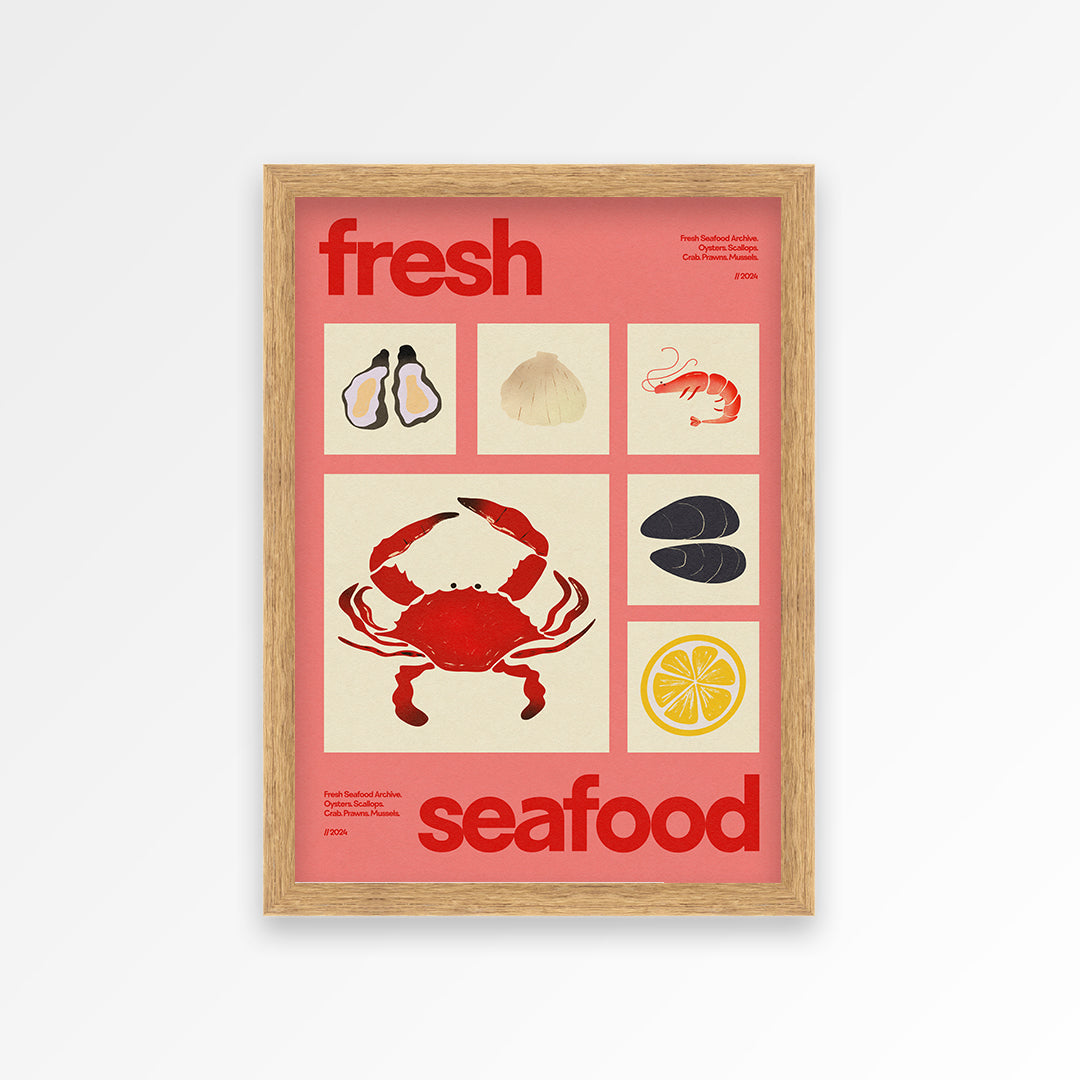 Fresh Seafood Print