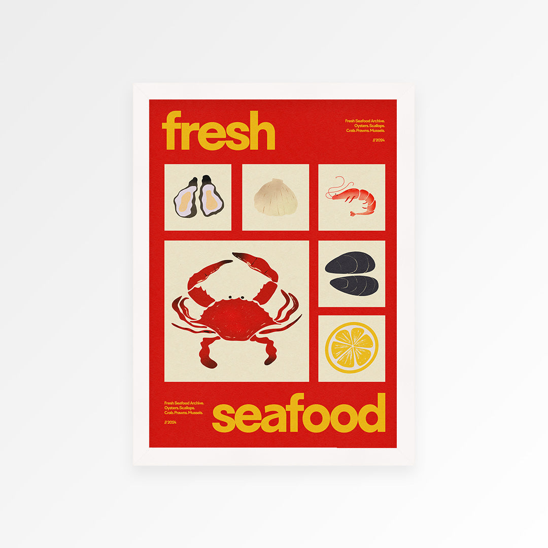 Fresh Seafood Print