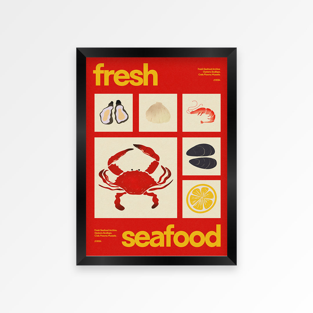 Fresh Seafood Print