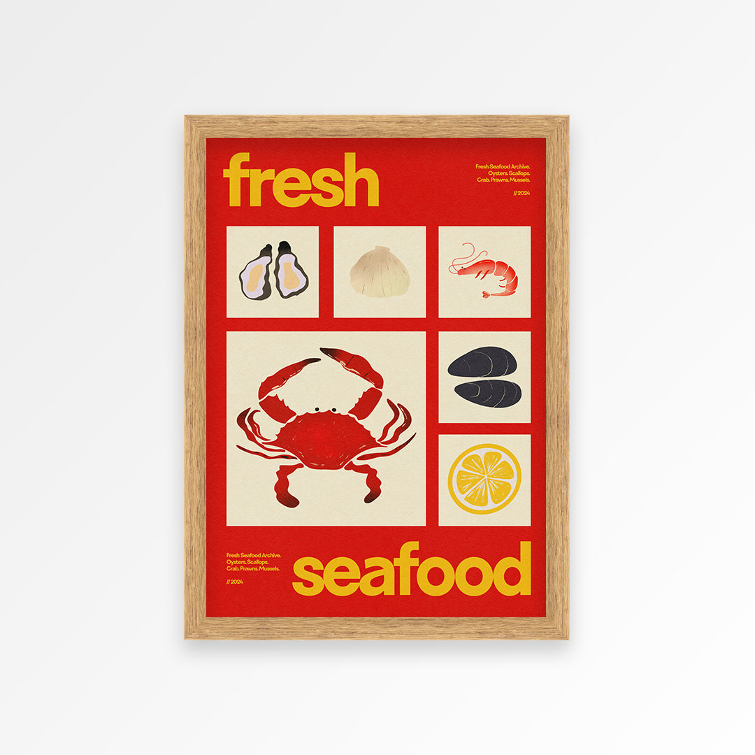 Fresh Seafood Print
