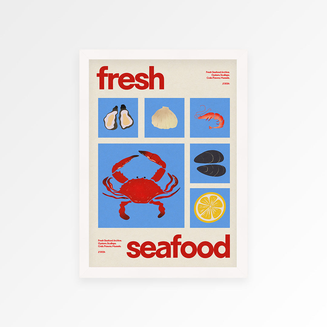 Fresh Seafood Print