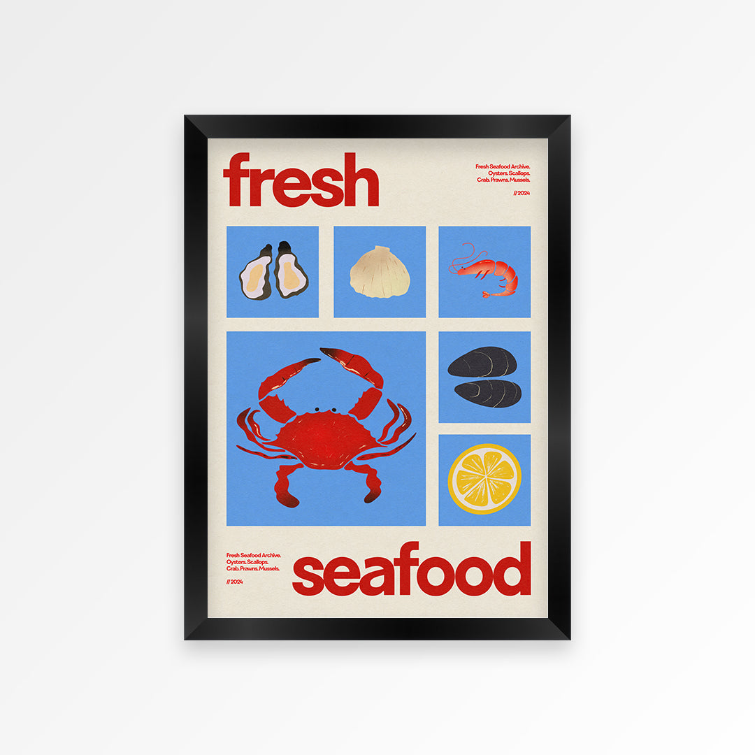 Fresh Seafood Print