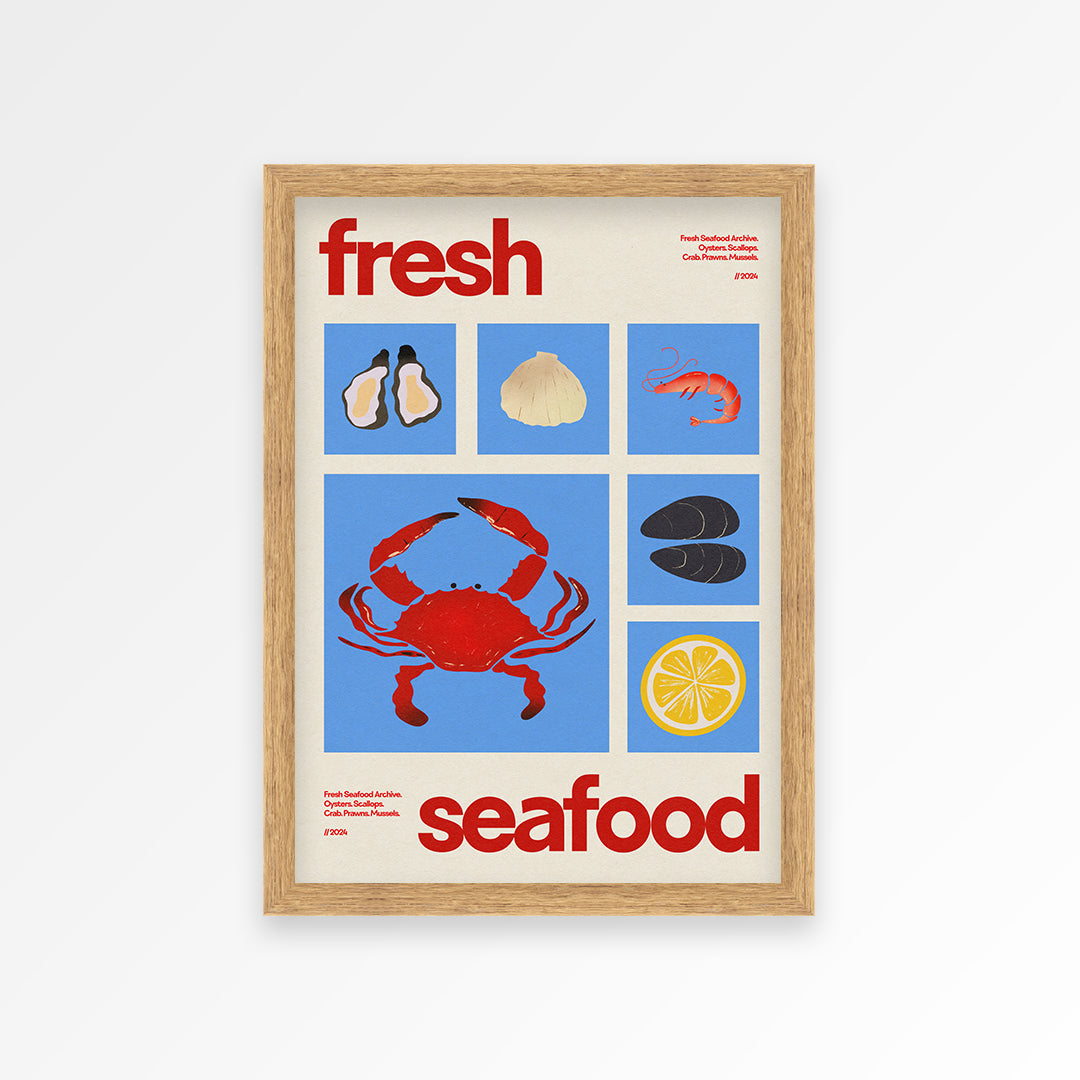 Fresh Seafood Print