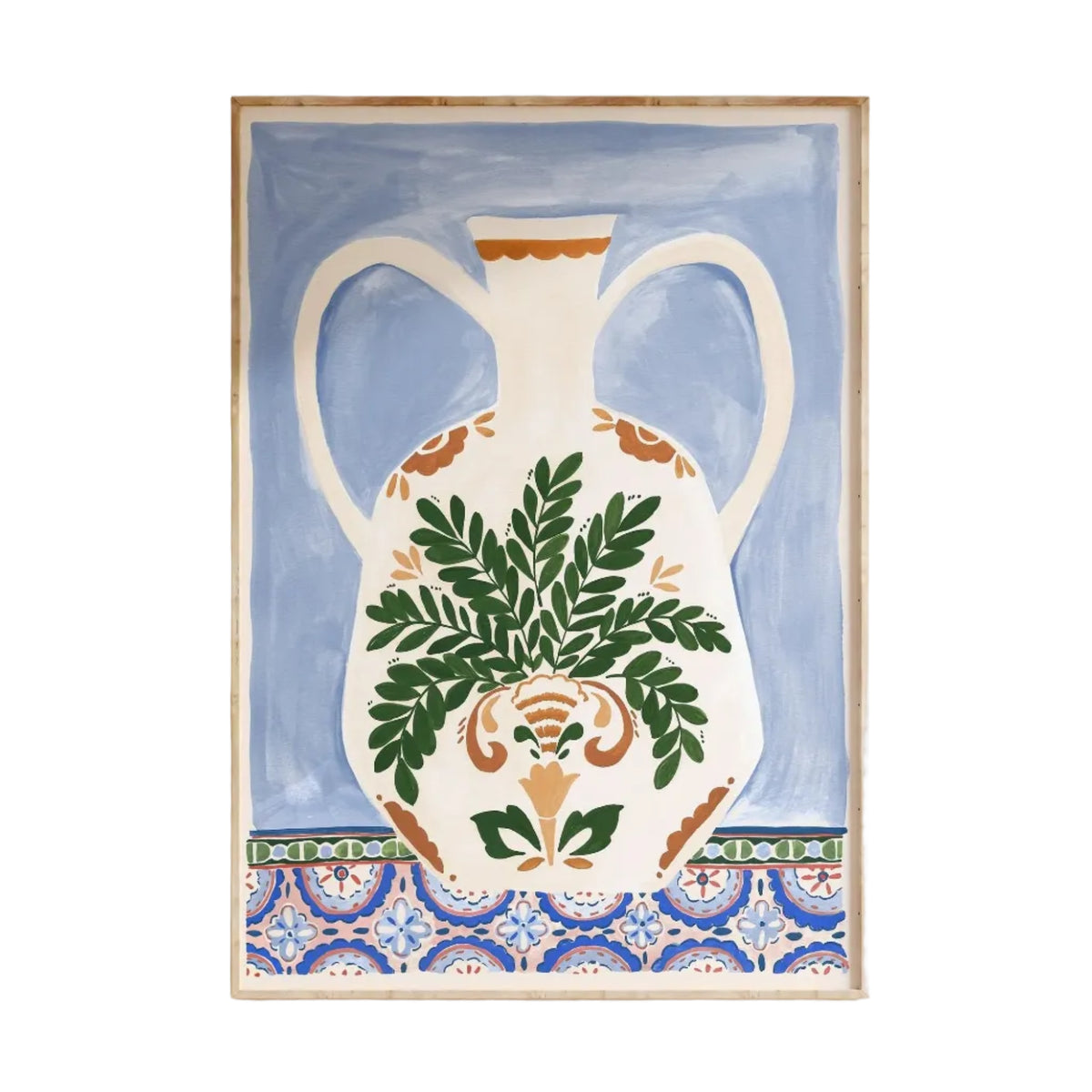 Frondly Vase' Print