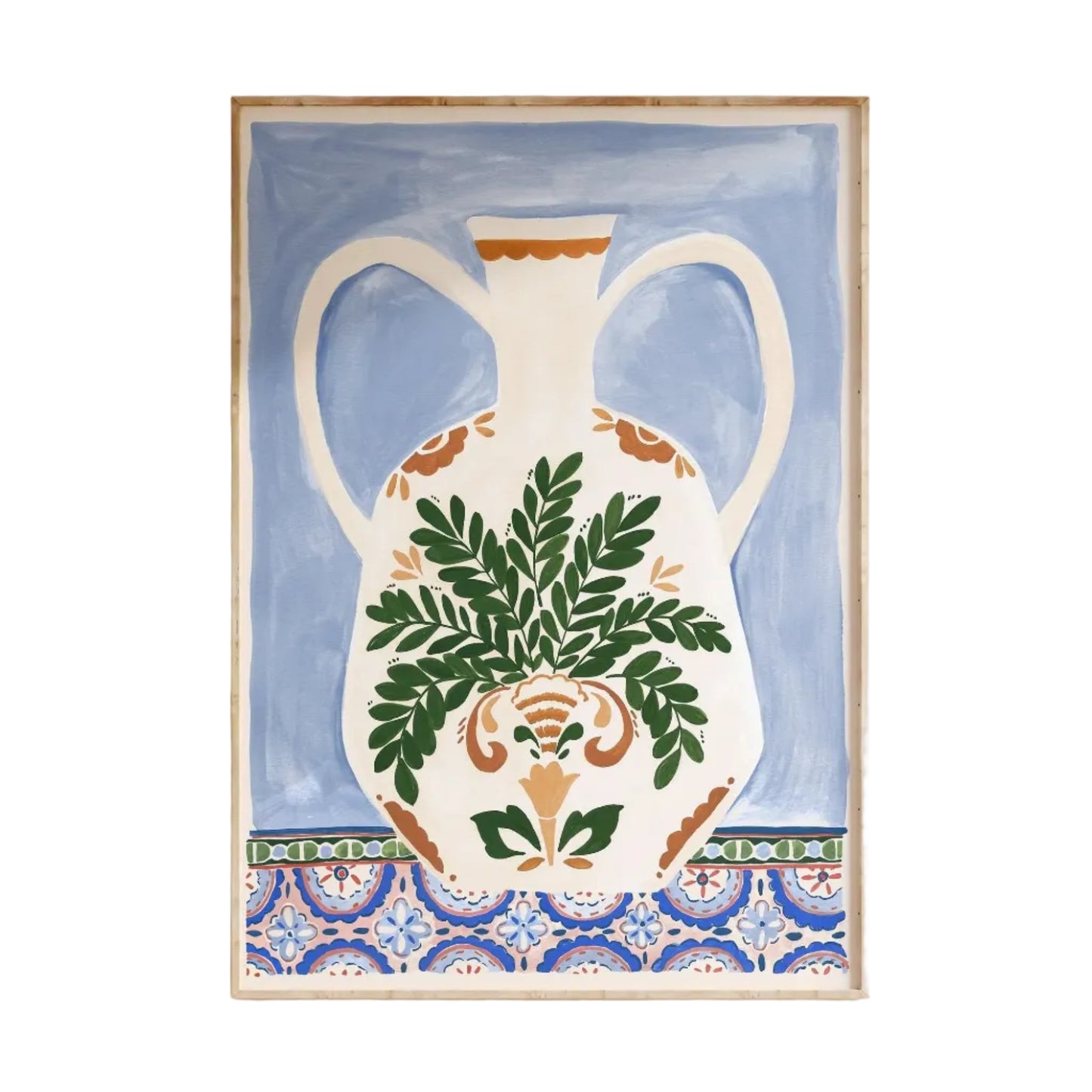 Frondly Vase' Print