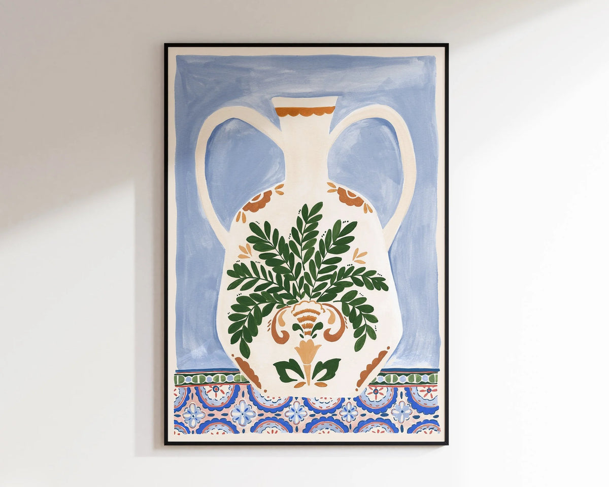 Frondly Vase' Print
