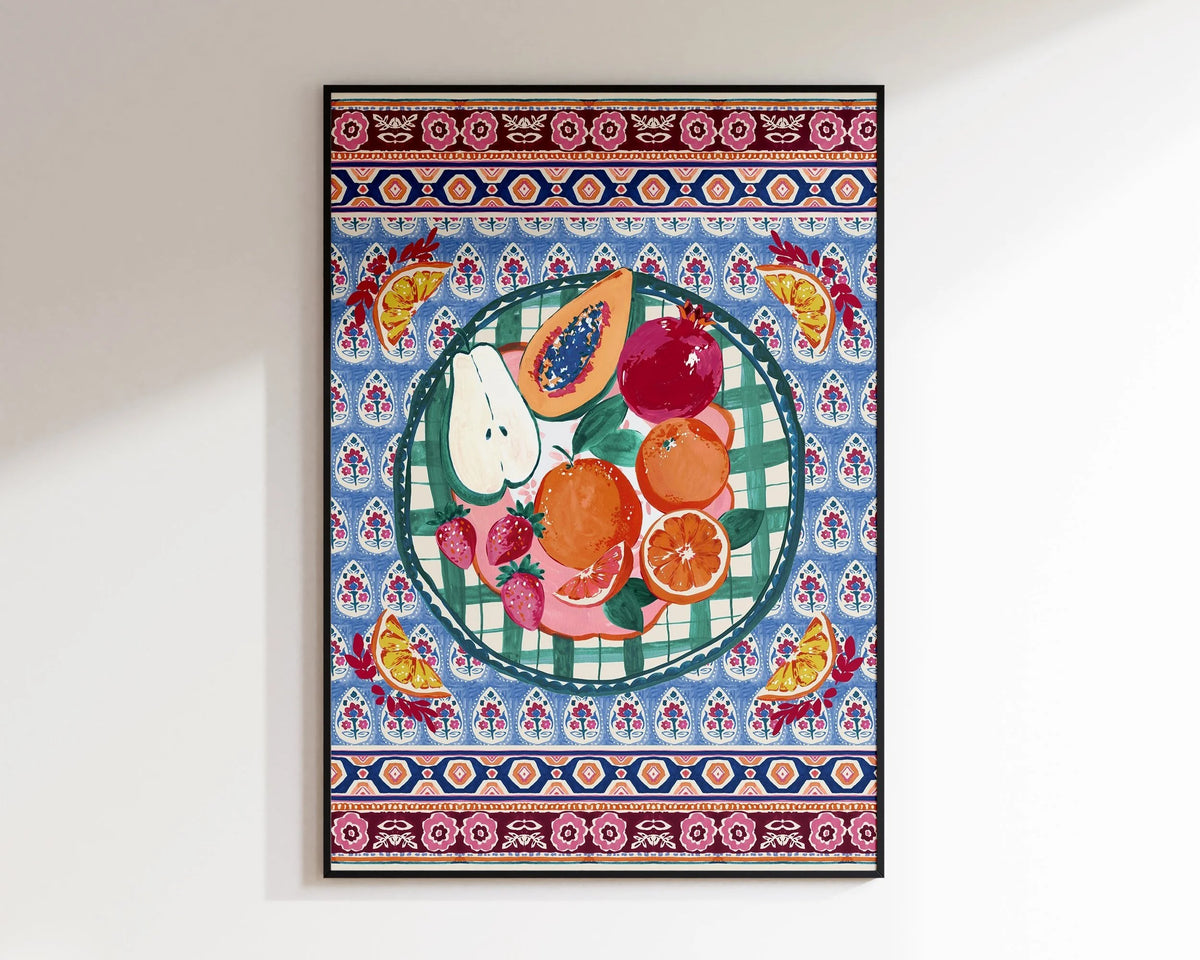 Fruity Plate' Print