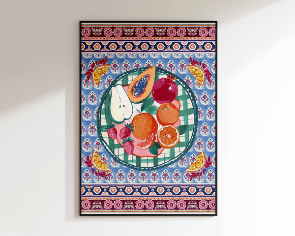Fruity Plate' Print