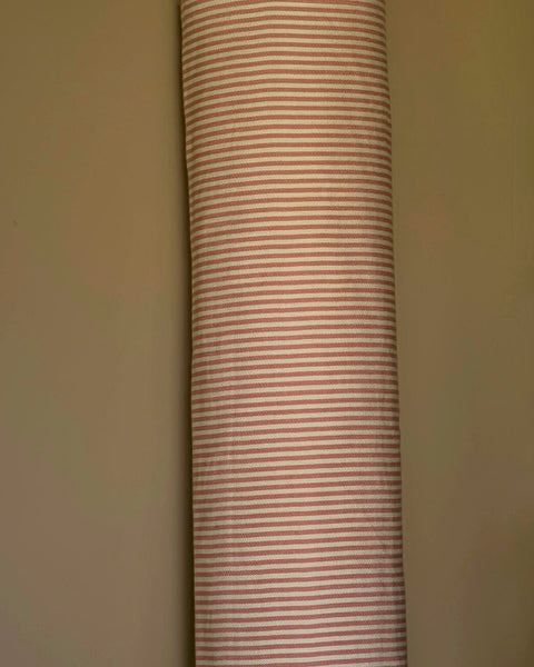 The Fine Stripe in Old Rose