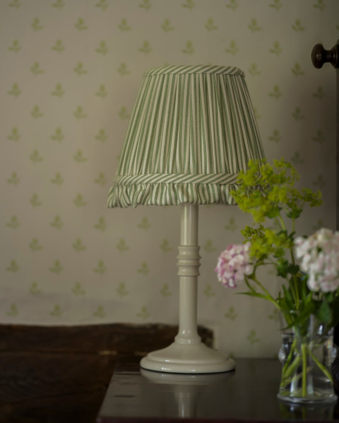 The Fine Stripe in Sage