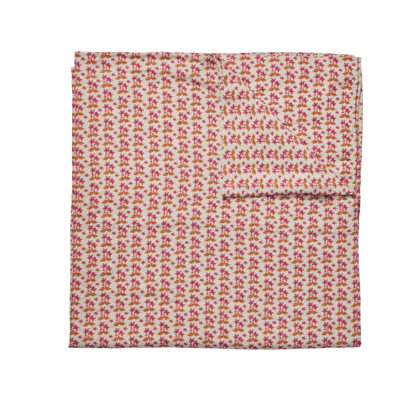 Petit Madeline Pink Linen Flat Sheet