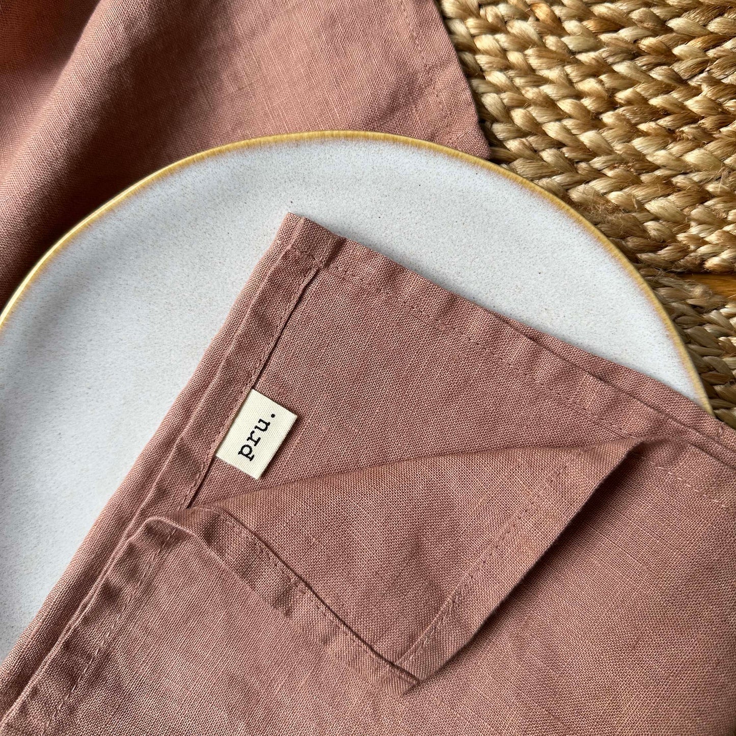100% Linen Napkins OEKO-TEX® Certified – Spice X2